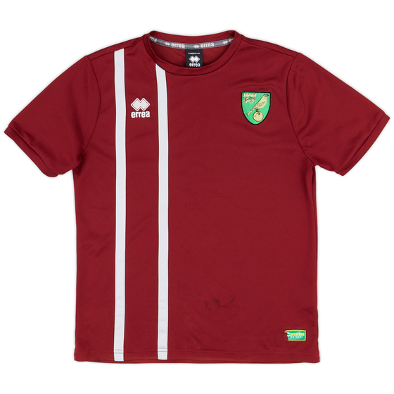 2012-13 Norwich Errea Training Shirt - 6/10 - (L.Boys)