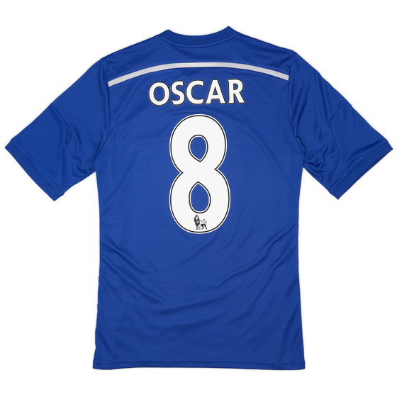 2014-15 Chelsea Home Shirt Oscar #8 - 9/10 - (S)