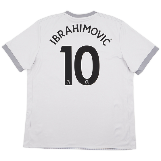 2017-18 Manchester United Third Shirt Ibrahimovic #10 - 9/10 - (XL)