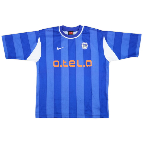 2000-01 Hertha Berlin Home Shirt - 5/10 - (L.Boys)