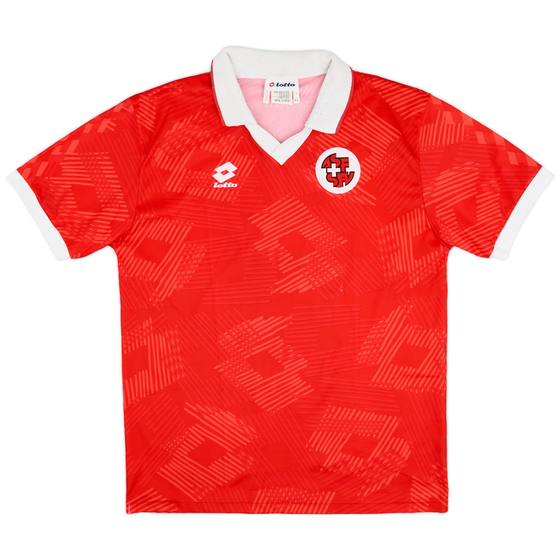 1992-93 Switzerland Home Shirt - 8/10 - (XL)