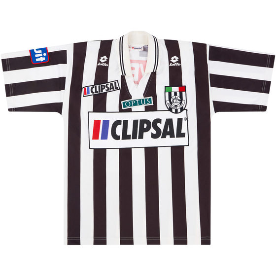 1995-96 Adelaide City Match Issue Home Shirt #19 (v Forest)