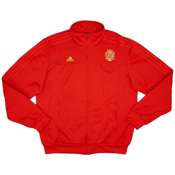 2007-08 Spain adidas Track Jacket - 8/10 - (XL)