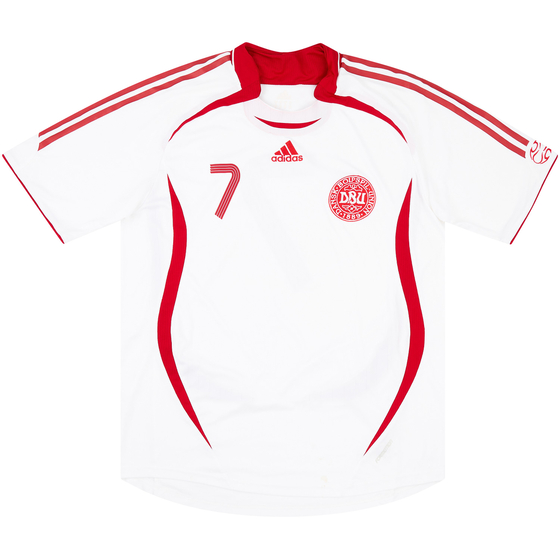 2006-2008 Denmark Match Issue Away Shirt #7