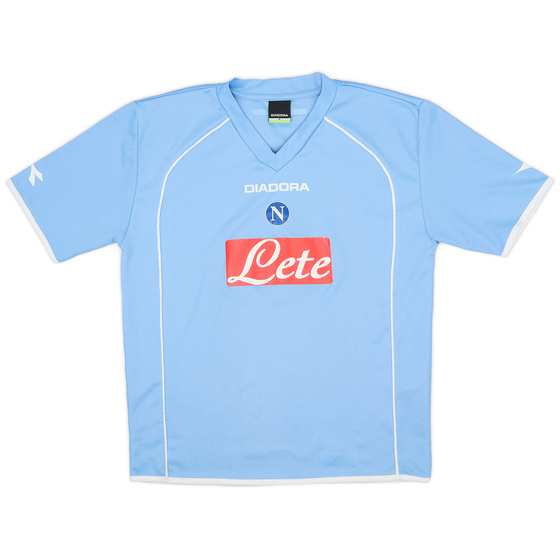 2006-07 Napoli Home Shirt - 7/10 - (XL.Boys)