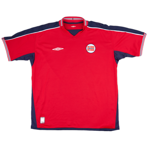 2003-04 Norway Home Shirt - 8/10 (XL)