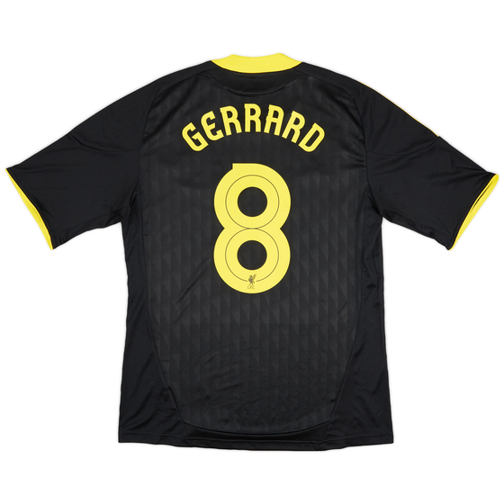 2010-11 Liverpool Third Shirt Gerrard #8 - 7/10 - (M)