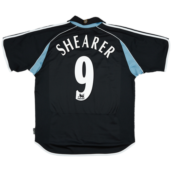 2000-01 Newcastle Away Shirt Shearer #9 - 8/10 - (L)