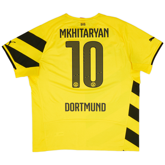 2014-15 Borussia Dortmund Home Shirt Mkhitaryan #10 - 7/10 - (XL)