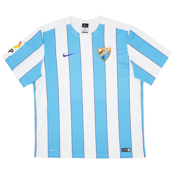 2015-16 Malaga Home Shirt - 8/10 - (XL)
