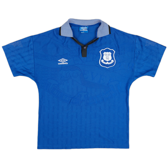 1995-97 Everton Home Shirt - 9/10 - (M)