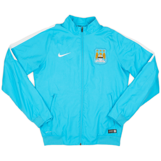 2015-16 Manchester City Nike Track Jacket - 7/10 - (M)