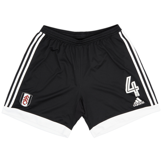 2015-16 Fulham Player Issue Home Shorts #4 - 9/10 - (L)