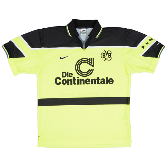 1997-98 Borussia Dortmund Player Issue Home Shirt - 9/10 - (XL)
