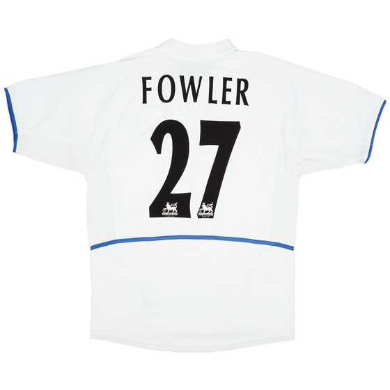 2002-03 Leeds United Home Shirt Fowler #27 - 7/10 - (M)