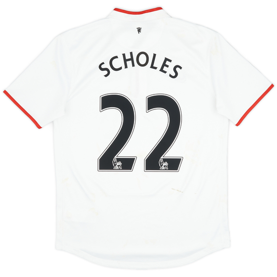 2012-14 Manchester United Away Shirt Scholes #22 - 6/10 - (M)