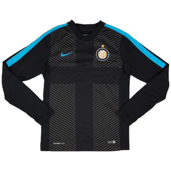 2014-15 Inter Milan Nike Sweat Top - 7/10 - (S)