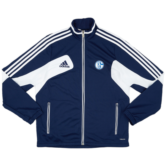 2013-14 Schalke adidas Track Jacket - 7/10 - (XL.Boys)