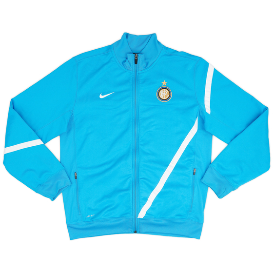 2011-12 Inter Milan Nike Track Jacket - 7/10 - (XL.Boys)