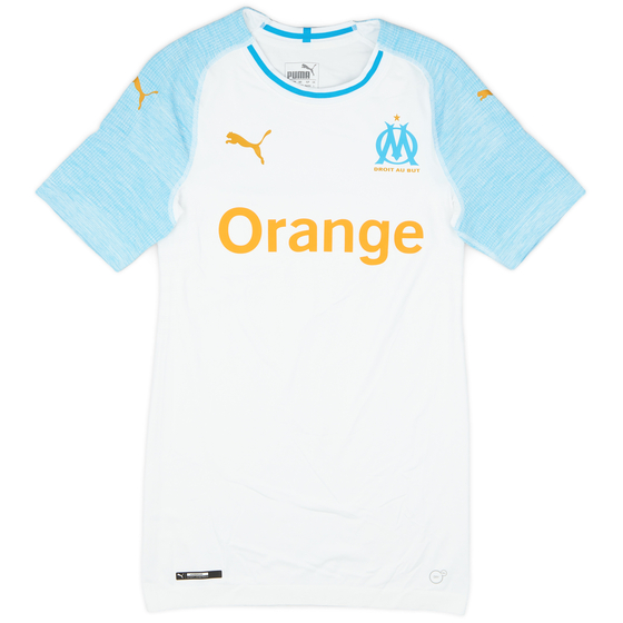 2018-19 Olympique Marseille EvoKnit Player Issue Home Shirt - 8/10 - (L)