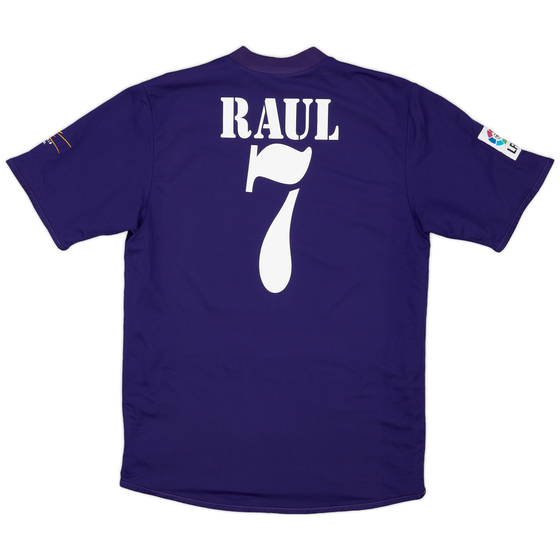 2001 Real Madrid Centenary Third Shirt Raul #7 - 9/10 - (M)