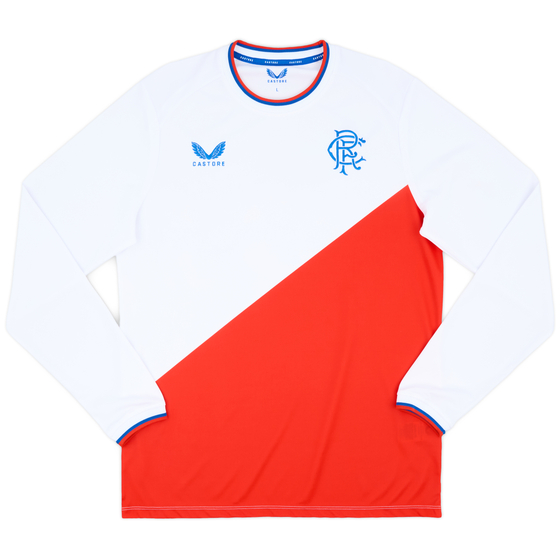 2022-23 Rangers Away L/S Shirt - As New