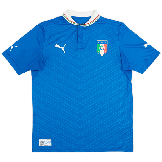 2012-13 Italy Player Issue Home Shirt - 9/10 - (M)