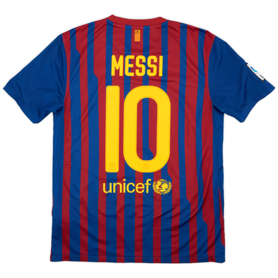 2011-12 Barcelona Home Shirt Messi #10 - 8/10 - (M)