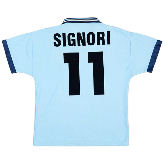 1996-97 Lazio Home Shirt Signori #11 - 7/10 - (M)