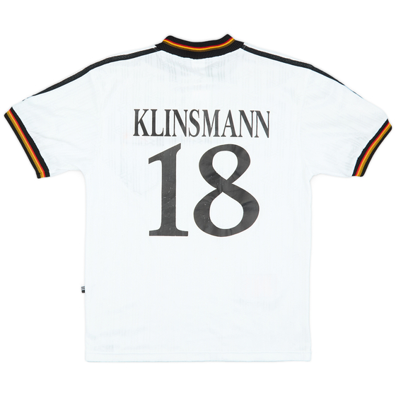 1996-98 Germany Home Shirt Klinsmann #18 - 6/10 - (S)