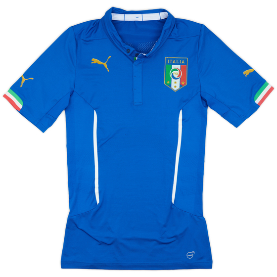 2014-15 Italy Authentic Home Shirt - 9/10 - (L)