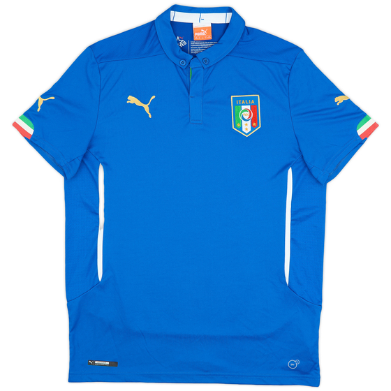 2014-15 Italy Home Shirt - 9/10 - (YXXL)