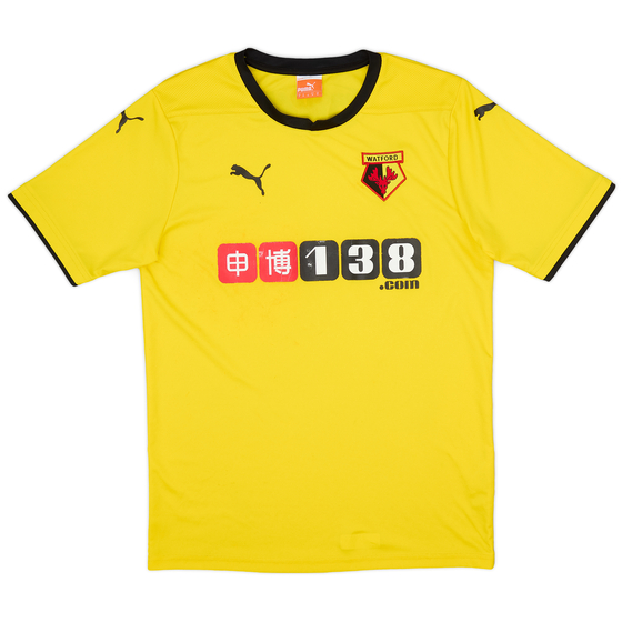 2014-15 Watford Home Shirt - 5/10 - (M)