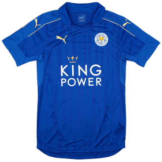 2016-17 Leicester Home Shirt - 9/10 - (S)
