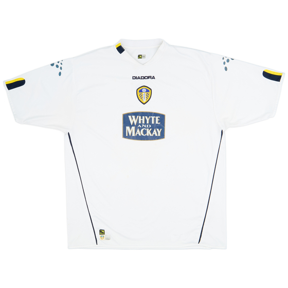 2004-05 Leeds United Home Shirt - 7/10 - (XXL)