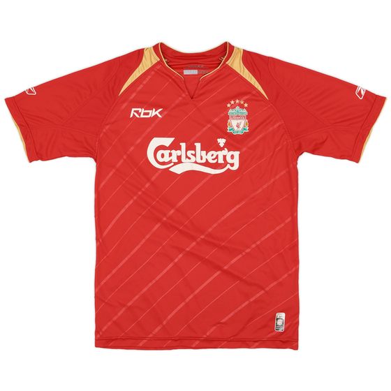 2005-06 Liverpool CL Home Shirt - 7/10 - (S)