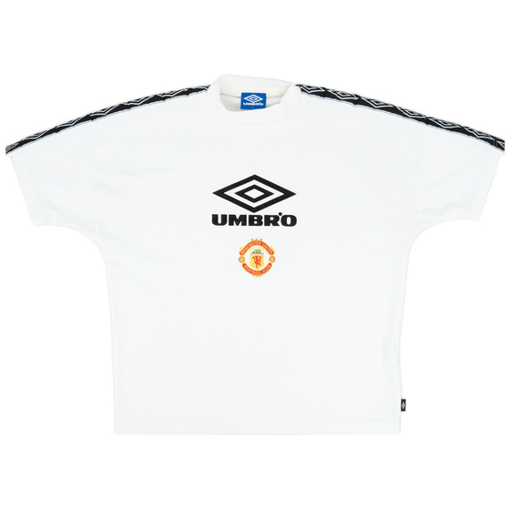 1994-96 Manchester United Umbro Training Shirt - 9/10 - (L)