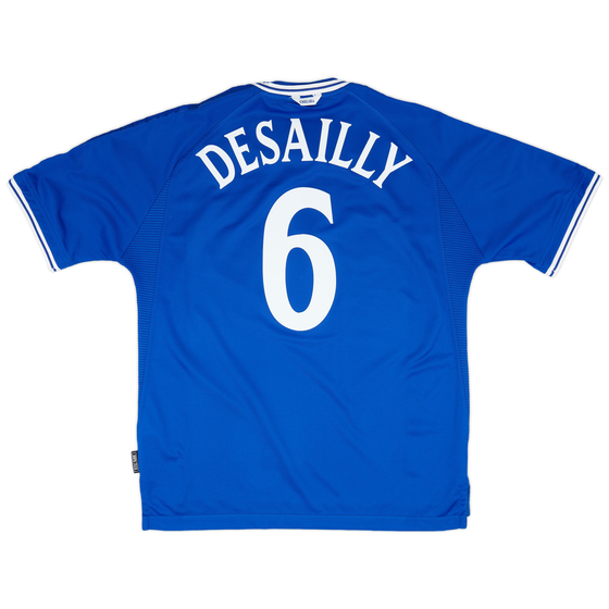 1999-01 Chelsea Home Shirt Desailly #6 - 9/10 - (XL)