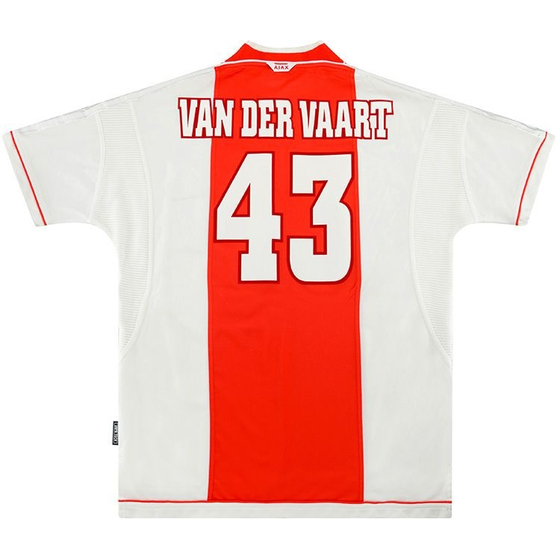 1999-00 Ajax Home Shirt van der Vaart #43 XL