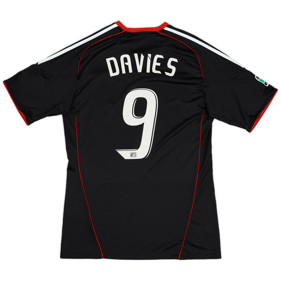 2010-12 DC United Home Shirt Davies #9 - 8/10 - (M)