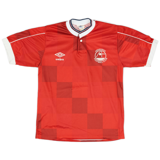 1987-90 Aberdeen Home Shirt - 8/10 - (M.Boys)