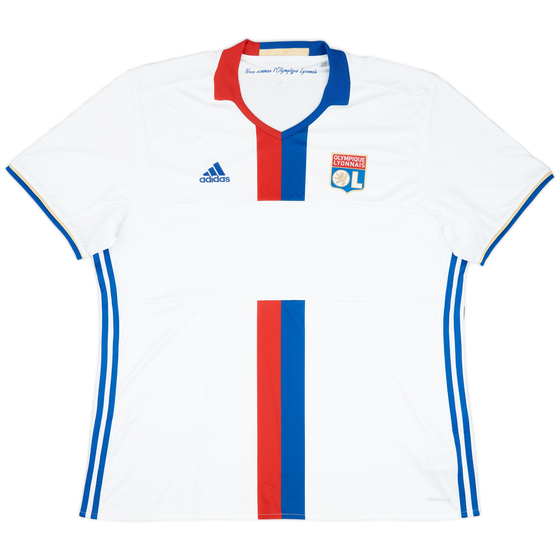 2016-17 Lyon Home Shirt - 8/10 - (XXL)