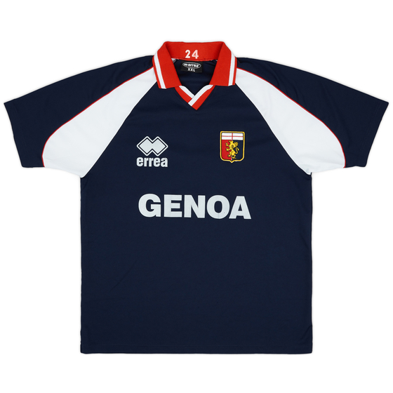 1994-95 Genoa Errea Training Shirt - 8/10 - (XXL)