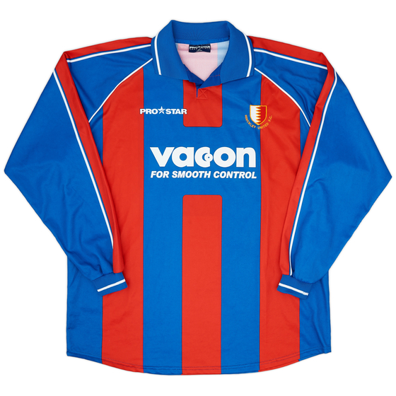 2003-04 Hinckley United Home L/S Shirt - 9/10 - (XL)