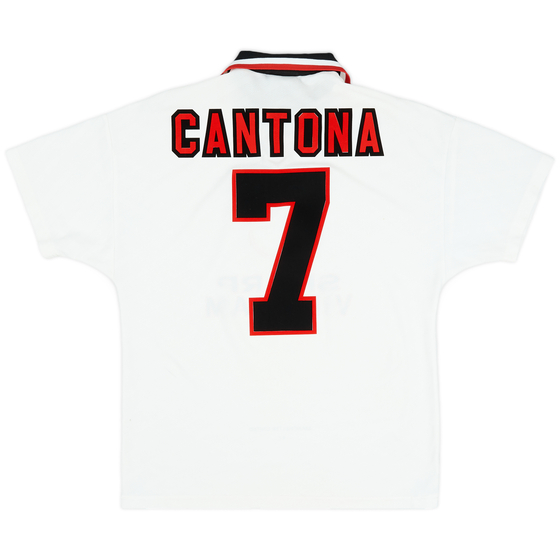1996-97 Manchester United Away Shirt Cantona #7 - 7/10 - (M)