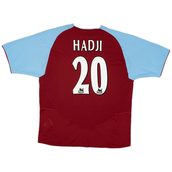 2003-04 Aston Villa Home Shirt Hadji #20 - 8/10 - (L)