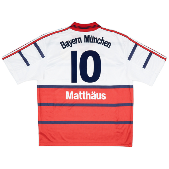 1998-00 Bayern Munich Away Shirt Matthaus #10