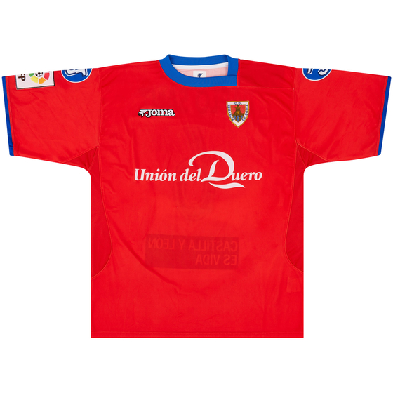 2004-05 Numancia Match Worn Home Shirt Pablo Sanz #6 (v Valencia)