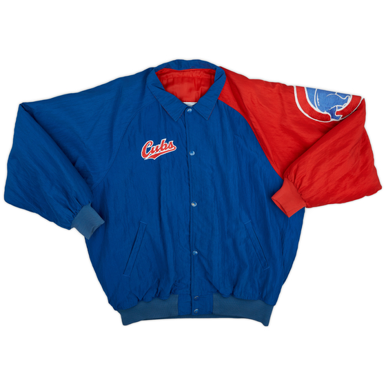 1990's Chicago Cubs Starter Dugout Jacket (Very Good) XL