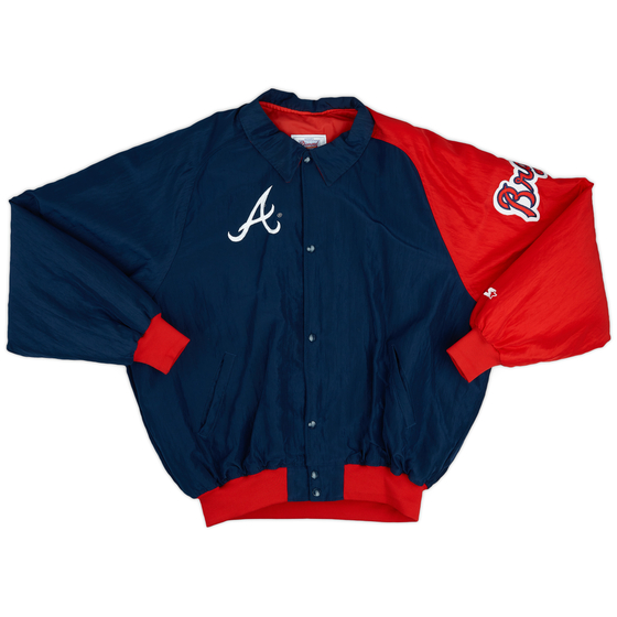 1990's Atlanta Braves Starter Dugout Jacket (Excellent) XL